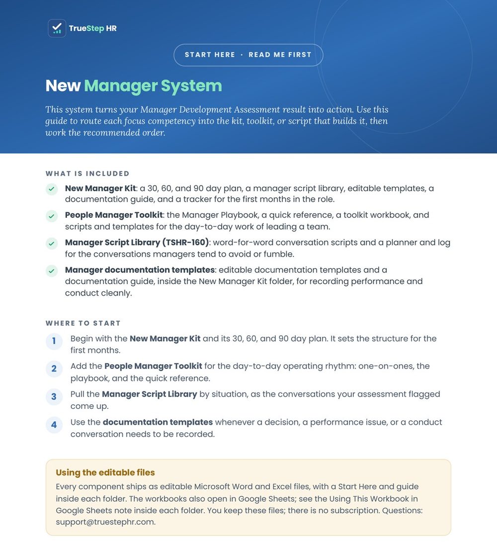 Preview of the New Manager System